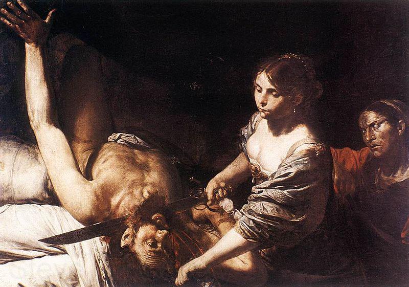VALENTIN DE BOULOGNE Judith and Holofernes Norge oil painting art